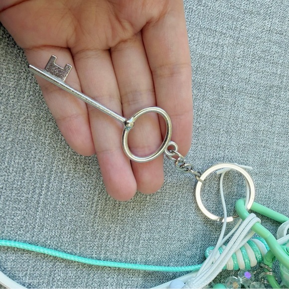 Mint Green Croc Mini Bag Charm Set | Mix & Match Keychain - Picture 12 of 12